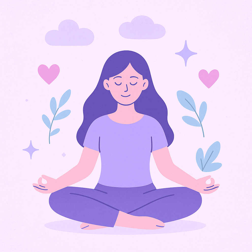 Relaxing mental health image